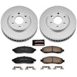 Load image into Gallery viewer, PowerStop Front Z17 Evolution Geomet Coated Brake Kit fits Nissan Frontier / 2011-2018 Nissan Frontier S / 2008-2010 Nissa...