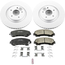 Load image into Gallery viewer, PowerStop Front Z17 Evolution Geomet Coated Brake Kit fits Nissan Rogue / 2014-2017 Nissan Rogue S / 2017-2019 Nissan Rogu...