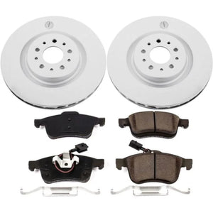 PowerStop Front Z17 Evolution Geomet Coated Brake Kit fits Ram Promaster / 2015-2022 Ram Promaster City / 2015-2021 Ram Pr...