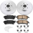 Load image into Gallery viewer, PowerStop Front Z17 Evolution Geomet Coated Brake Kit fits Subaru Legacy / 2016-2019 Subaru Legacy 2.5I / 2017-2019 Subaru...