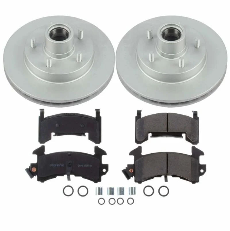 PowerStop Front Z17 Geomet Coated Brake Kit fits 1995-1997 Chevrolet Blazer / 1996 1997 Chevrolet Blazer LS / 1994-2003 Ch...
