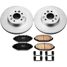 Load image into Gallery viewer, PowerStop Front Z17 Geomet Coated Brake Kit fits 1998-2002 Ford Crown Victoria / 2002 Ford Crown Victoria LWB / 1998 1999 ...