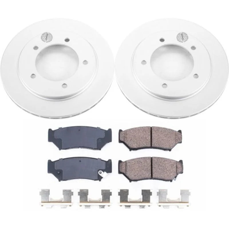 PowerStop Front Z17 Geomet Coated Brake Kit fits 2000-2004 Chevrolet Tracker / 2001-2004 Chevrolet Tracker LT / 1999-2004 ...