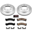 Load image into Gallery viewer, PowerStop Front Z17 Geomet Coated Brake Kit fits 2002-2004 Chevrolet Avalanche 2500 / 2003-2020 Chevrolet Express 3500 / 2...