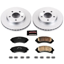 Load image into Gallery viewer, PowerStop Front Z17 Geomet Coated Brake Kit fits 2002-2007 Buick Rendezvous / 2001-2005 Pontiac Aztek - Main Product View