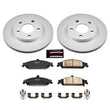 Load image into Gallery viewer, PowerStop Front Z17 Geomet Coated Brake Kit fits 2004 2005 Chevrolet Classic / 1997-2005 Chevrolet Malibu / 1997-2003 Chev...