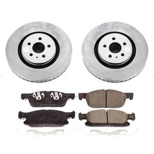 Load image into Gallery viewer, PowerStop Front Z17 Geomet Coated Brake Kit fits 2015-2021 Ford Edge / 2017-2019 Ford Fusion SPORT / 2017-2020 Lincoln Con...