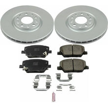 Load image into Gallery viewer, PowerStop Front Z17 Geomet Coated Brake Kit fits 2016-2021 Fiat 500X / 2019-2022 Jeep Compass / 2017-2022 Jeep Compass Lat...