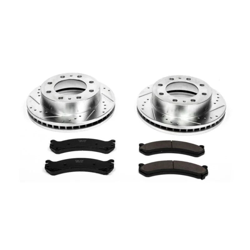 PowerStop Front Z23 Brake Kit fits 2002-2004 Chevrolet Avalanche 2500 / 2003-2020 Chevrolet Express 3500 / 2001-2010 Chevr...