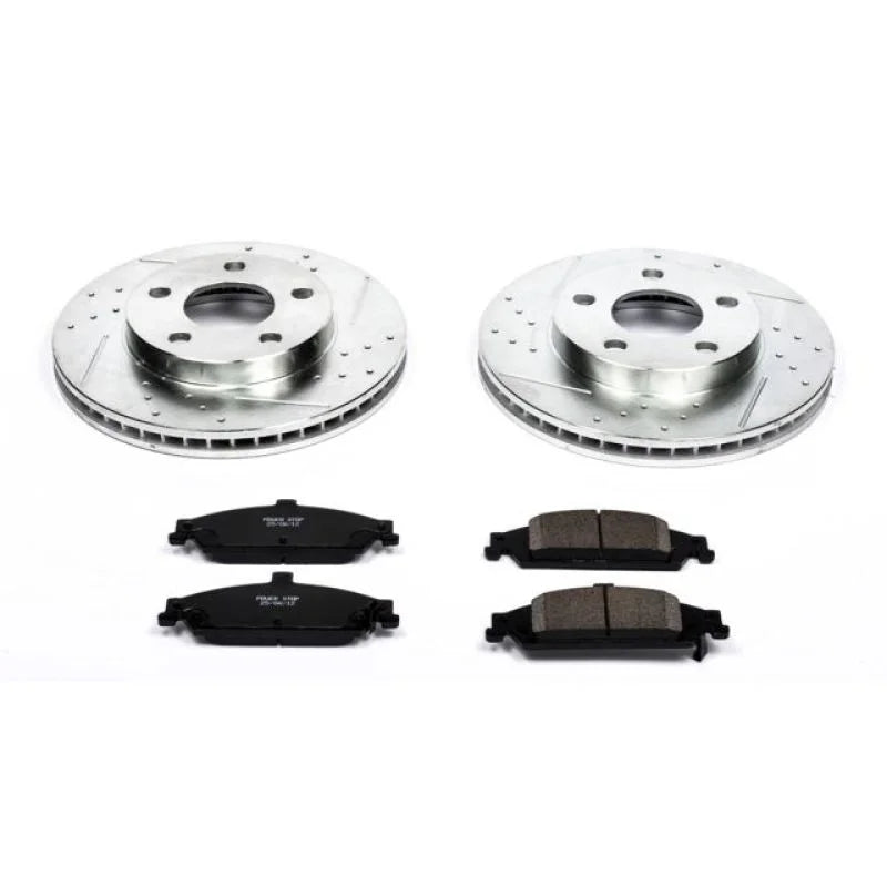 PowerStop Front Z23 Brake Kit fits 2004 2005 Chevrolet Classic / 1997-2005 Chevrolet Malibu / 1997-2003 Chevrolet Malibu L...
