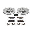 Load image into Gallery viewer, PowerStop Front Z23 Brake Kit fits 2013 Infiniti JX35 / 2014-2020 Infiniti QX60 / 2015-2024 Nissan Murano / 2013-2020 Niss...