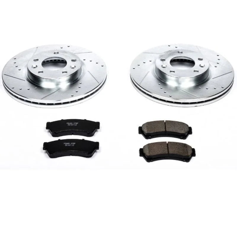 PowerStop Front Z23 Brake Kit fits Ford Fusion / 2010-2012 Ford Fusion Hybrid / 2006-2012 Ford Fusion S / 2007-2012 Lincol...