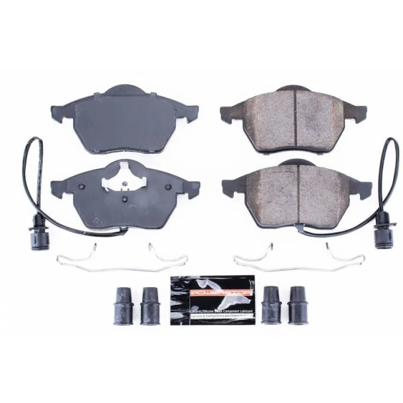 PowerStop Front Z23 Brake Pad w/Hardware fits 1992-1994 Audi 100 / 1992-1994 Audi 100 Quattro / 1995-1997 Audi A6 / 1995-1...