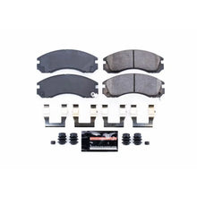 Load image into Gallery viewer, PowerStop Front Z23 Brake Pads w/Hardware fits 1991-1996 Dodge Stealth / 1993-1998 Eagle Talon TSI / 1991-1999 Mitsubishi ...