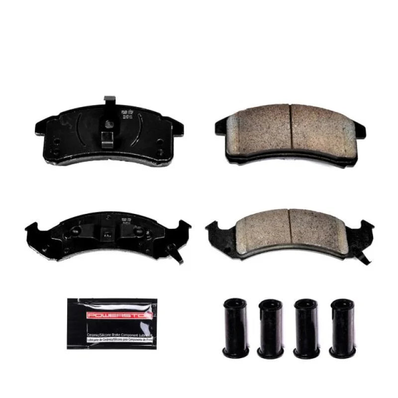 PowerStop Front Z23 Brake Pads w/Hardware fits 1992 1993 Buick LeSabre / 1992 1993 Buick LeSabre Custom / 1991-1993 Buick ...