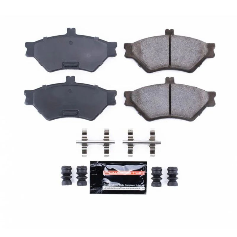 PowerStop Front Z23 Brake Pads w/Hardware fits 1995-1997 Ford Crown Victoria / 1995-1997 Lincoln Town Car / 1996 Lincoln T...