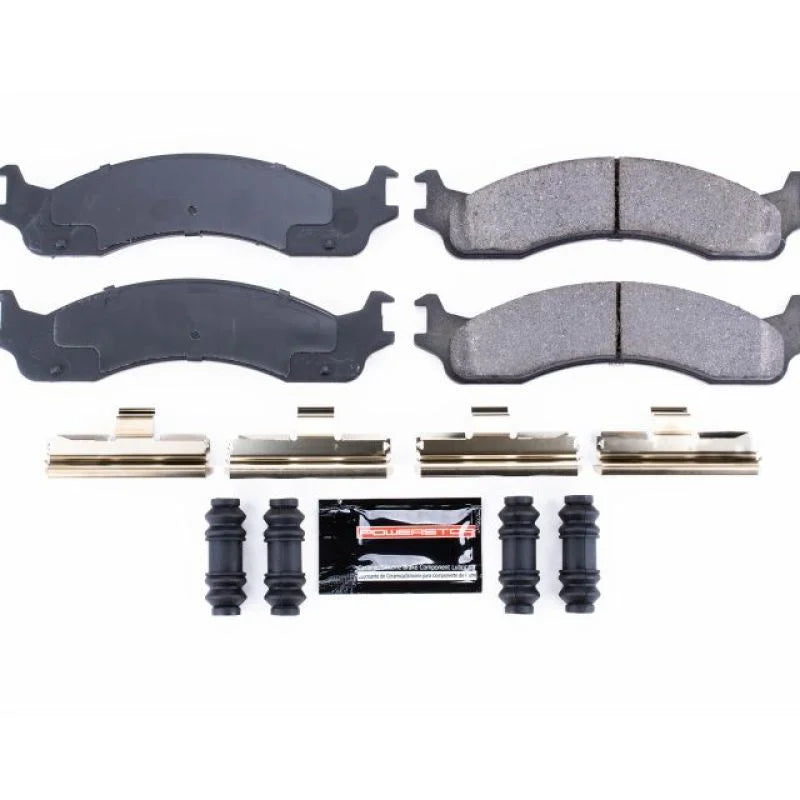 PowerStop Front Z23 Brake Pads w/Hardware fits 1998 Dodge B2500 / 1998 Dodge B3500 / 1999-2003 Dodge Ram 2500 VAN / 1999-2...