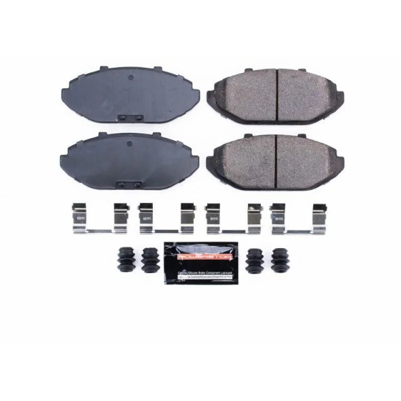PowerStop Front Z23 Brake Pads w/Hardware fits 1998-2002 Ford Crown Victoria / 2002 Ford Crown Victoria LWB / 1998 1999 Li...