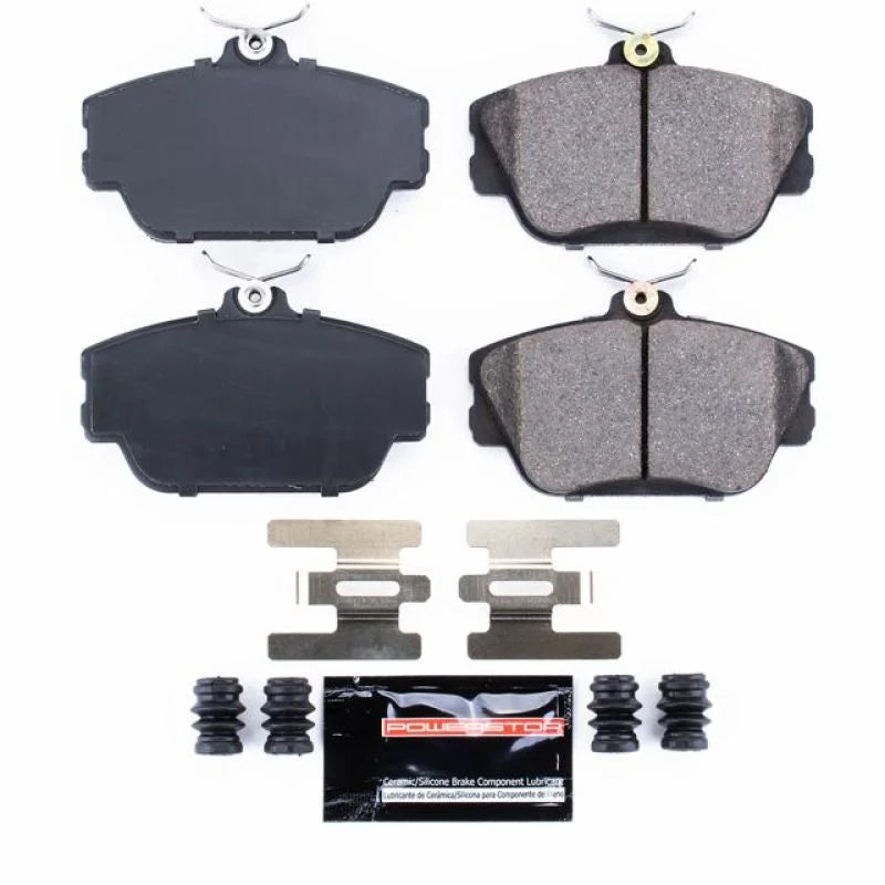 PowerStop Front Z23 Brake Pads w/Hardware fits 2001-2004 Ford Taurus LX / 2001-2007 Ford Taurus SE / 1995-1999 Ford Taurus...