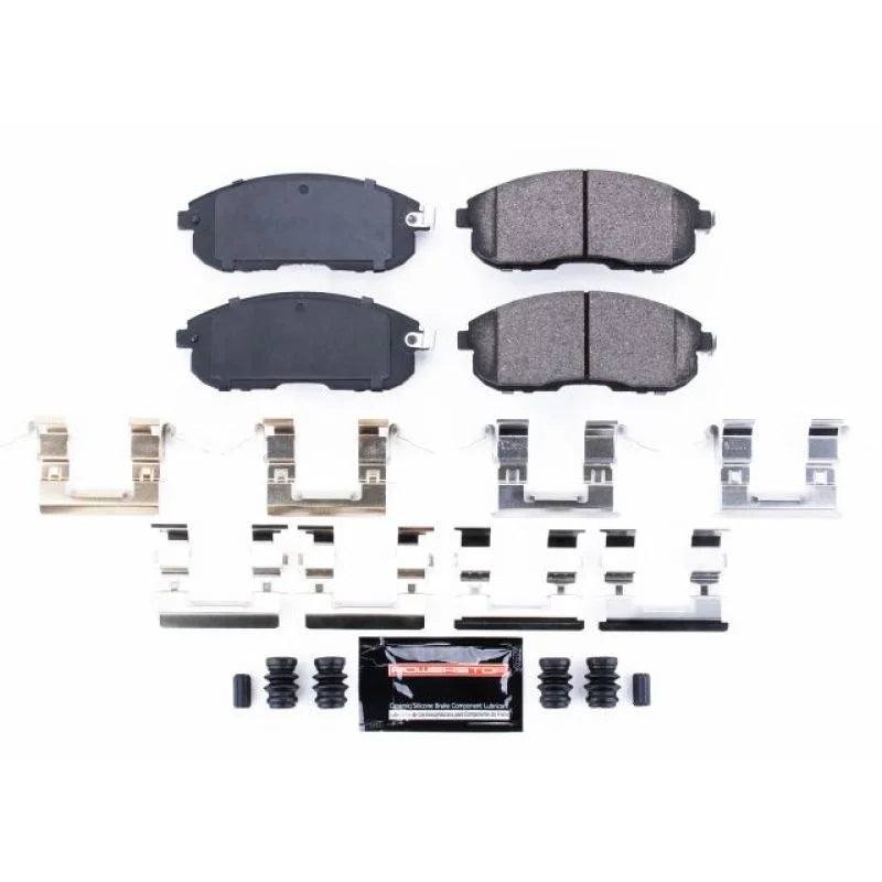 PowerStop Front Z23 Brake Pads w/Hardware fits 2003-2005 Infiniti G35 / 2003-2005 Nissan 350Z / 2005 Nissan 350Z 35TH / 20...