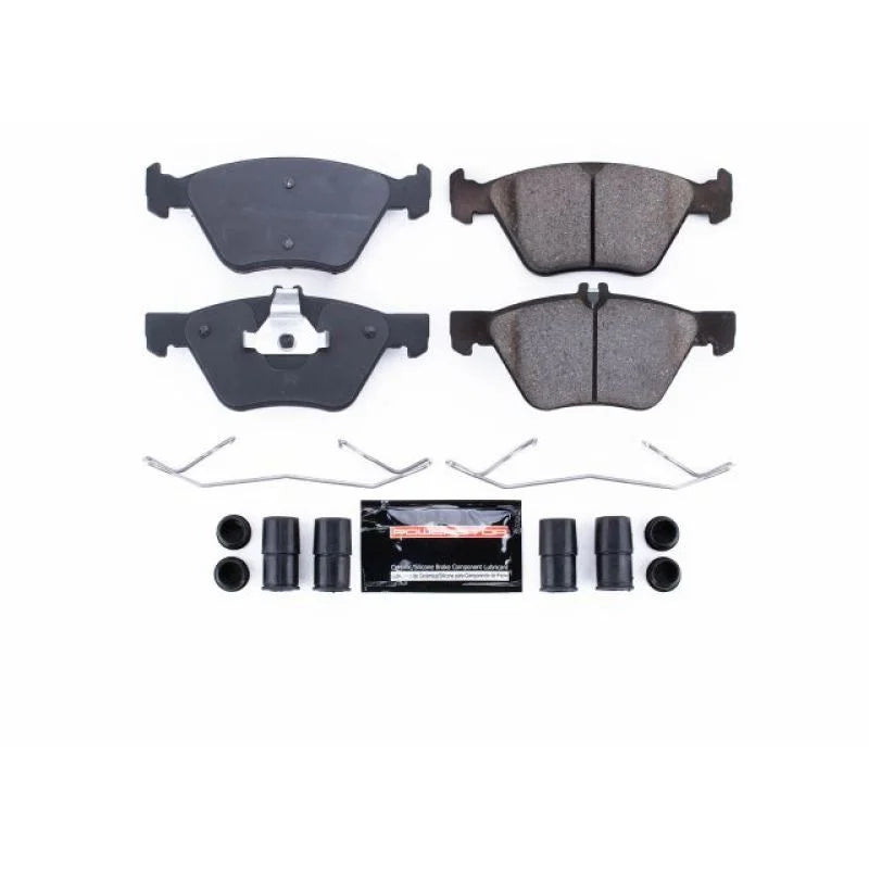 PowerStop Front Z23 Brake Pads w/Hardware fits 2004-2008 Chrysler Crossfire / 1998-2003 Mercedes-Benz CLK320 / 1999-2003 M...