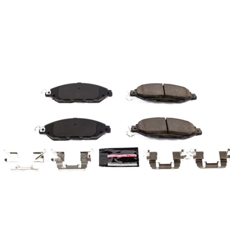 PowerStop Front Z23 Brake Pads w/Hardware fits 2013 Infiniti JX35 / 2014-2020 Infiniti QX60 / 2015-2024 Nissan Murano / 20...