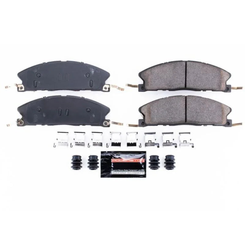 PowerStop Front Z23 Brake Pads w/Hardware fits 2013-2019 Ford Explorer / 2013-2019 Ford Flex / 2013-2019 Ford Police Inter...