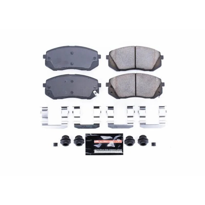 PowerStop Front Z23 Brake Pads w/Hardware fits 2015 2016 Hyundai Sonata / 2015-2017 Hyundai Tucson / 2012 2013 Hyundai Tuc...