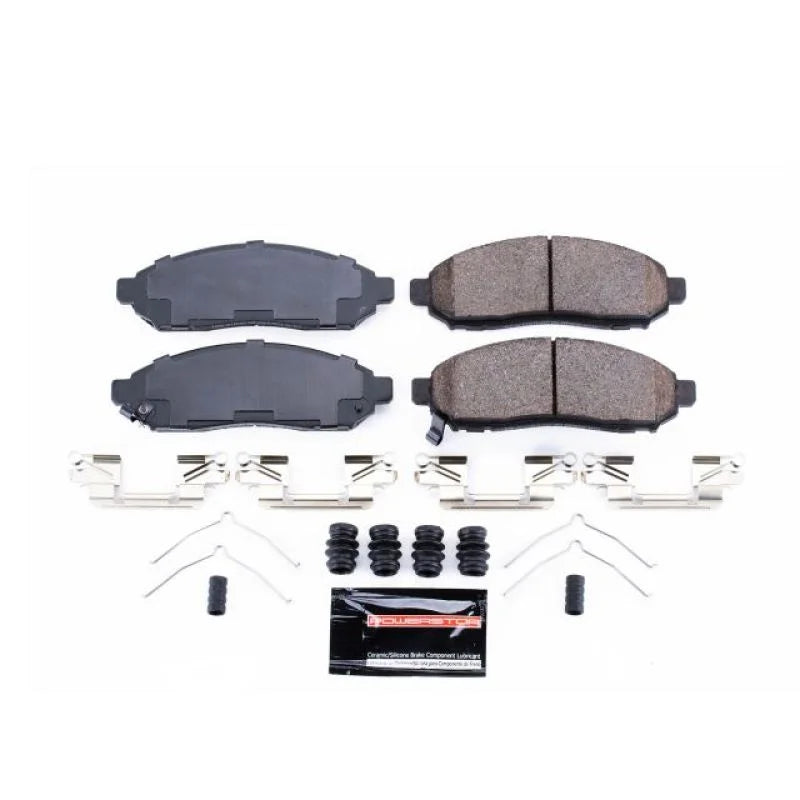PowerStop Front Z23 Brake Pads w/Hardware fits 2015-2018 Chevrolet City Express / 2016-2024 Nissan Frontier / 2013 2014 Ni...
