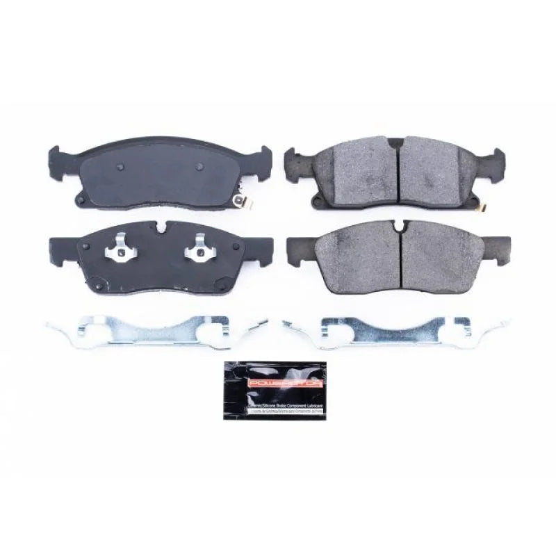 PowerStop Front Z23 Brake Pads w/Hardware fits 2017 2021-2025 Dodge DURANGO / 2021-2024 Dodge DURANGO Citadel / 2022-2025 ...