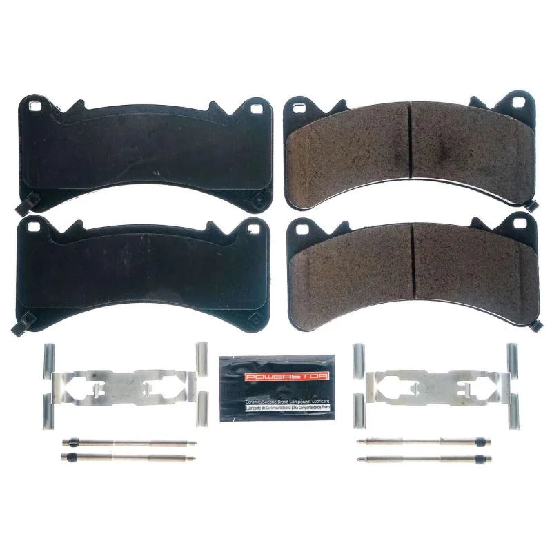 PowerStop Front Z23 Brake Pads w/Hardware fits 2017-2020 Cadillac Escalade / 2017 Cadillac Escalade ESV / 2018 Chevrolet S...