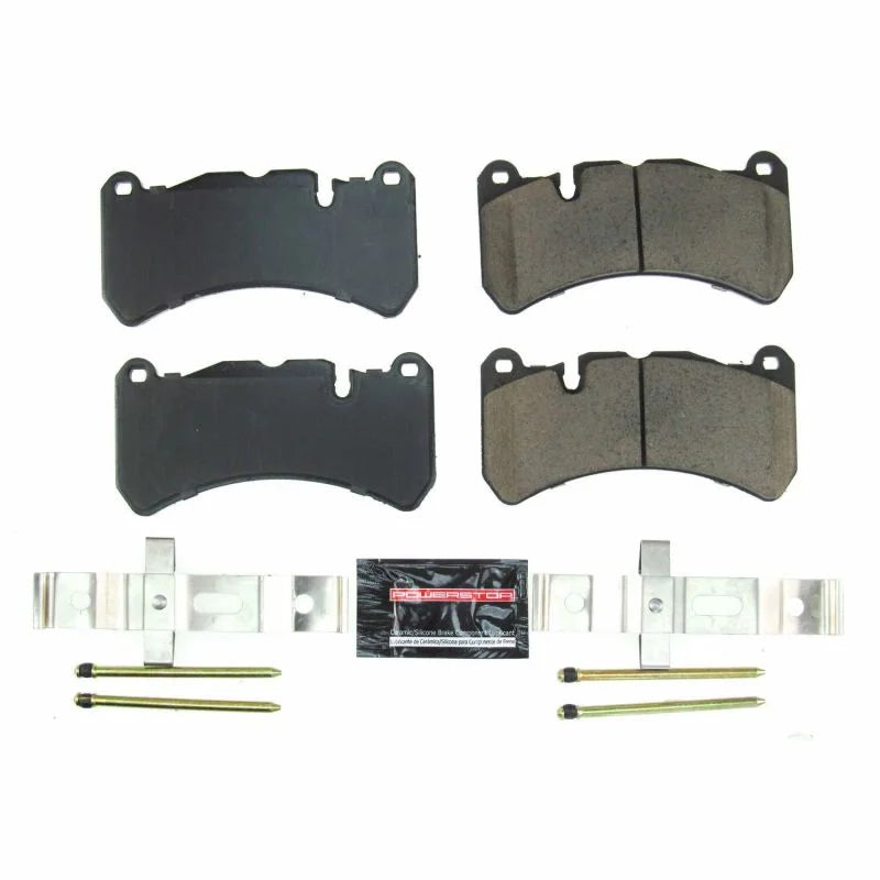 PowerStop Front Z23 Brake Pads w/Hardware fits 2017-2024 Alfa Romeo Giulia / 2021-2024 Alfa Romeo Giulia Sprint / 2018-202...