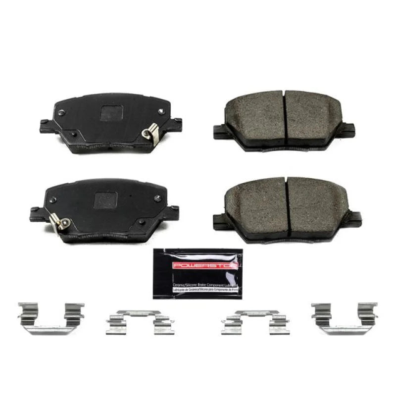 PowerStop Front Z23 Brake Pads w/Hardware fits 2023-2025 Dodge Hornet / 2016-2023 Fiat 500X / 2019-2023 Jeep Compass / 201...