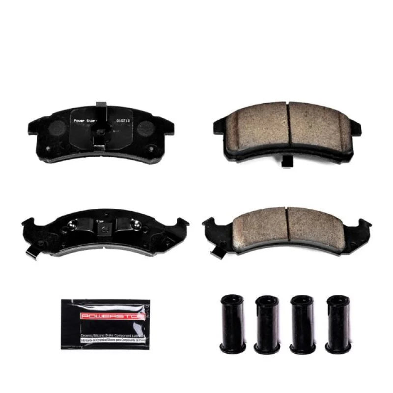 PowerStop Front Z23 Brake Pads w/Hardware fits Buick LeSabre / 1994-1999 Buick LeSabre Custom / 1994-1996 Buick Park Avenu...