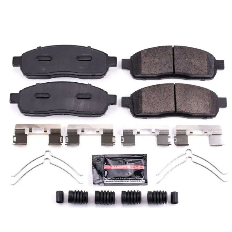 PowerStop Front Z23 Brake Pads w/Hardware fits Ford F-150 / 2007-2008 Ford F-150 FX2 / 2004-2008 Ford F-150 FX4 / 2006-200...