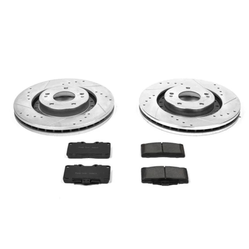 PowerStop Front Z23 EVOLUTION SPORT Brake Kit fits Dodge Stealth / 1994-1996 Dodge Stealth R/T Turbo / 1995-1996 Mitsubish...