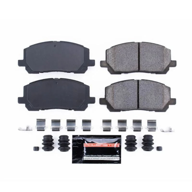 PowerStop Front Z23 EVOLUTION SPORT Brake Pads w/Hardware fits Toyota Highlander / 2001-2007 Toyota Highlander / 2006-2007...