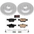 Load image into Gallery viewer, PowerStop Front Z23 EVOLUTION SPORT Coated Brake Kit fits 1999-2000 Mercedes-Benz C230 / 1996-2000 Mercedes-Benz C280 / 19...