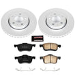 Load image into Gallery viewer, PowerStop Front Z23 EVOLUTION SPORT Coated Brake Kit fits 2001-2009 Volvo S60 / 1999-2006 Volvo S80 / 2001-2007 Volvo V70 ...