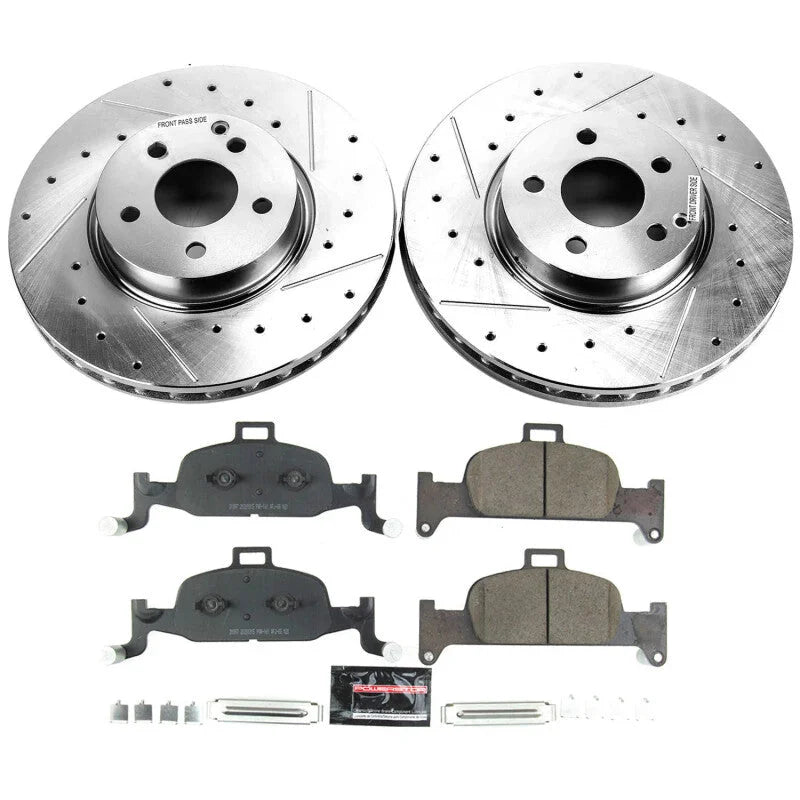 PowerStop Front Z23 Evolution Brake Kit fits 2021 Audi Q5 Sportback