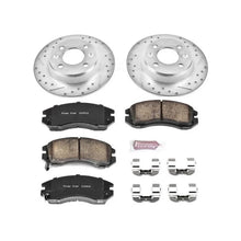 Load image into Gallery viewer, PowerStop Front Z23 Evolution Sport Brake Kit fits 1990-1996 Subaru Impreza / Legacy - Main Product View