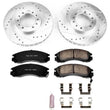 Load image into Gallery viewer, PowerStop Front Z23 Evolution Sport Brake Kit fits 1991-2004 Mitsubishi Montero / Montero SPORT - Main Product View