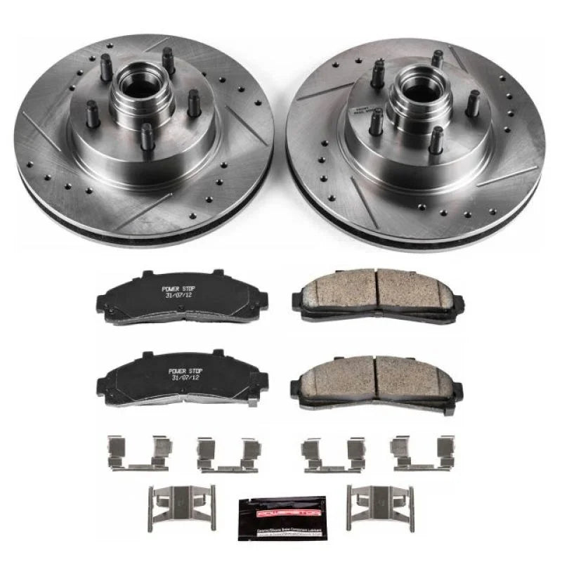 PowerStop Front Z23 Evolution Sport Brake Kit fits 1995-2001 Ford Explorer / 1998-2002 Ford Ranger / 2001-2002 Mazda B-Series