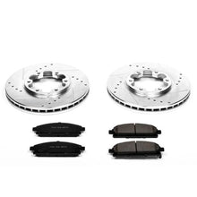 Load image into Gallery viewer, PowerStop Front Z23 Evolution Sport Brake Kit fits 1996-1998 Nissan Pathfinder LE - Main Product View