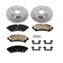 Load image into Gallery viewer, PowerStop Front Z23 Evolution Sport Brake Kit fits 1998-2002 Cadillac Seville / 1998-2002 Cadillac Seville SLS - Main Prod...