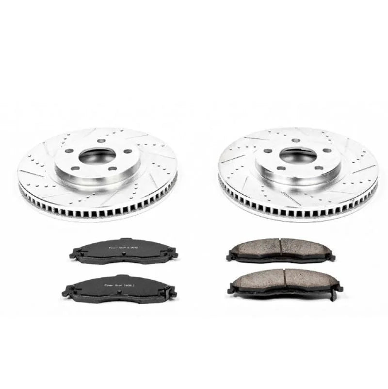 PowerStop Front Z23 Evolution Sport Brake Kit fits 1998-2002 Chevrolet Camaro / 1998-2002 Pontiac Firebird - Main Product ...