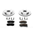 Load image into Gallery viewer, PowerStop Front Z23 Evolution Sport Brake Kit fits 1998-2002 Mitsubishi Mirage - Main Product View