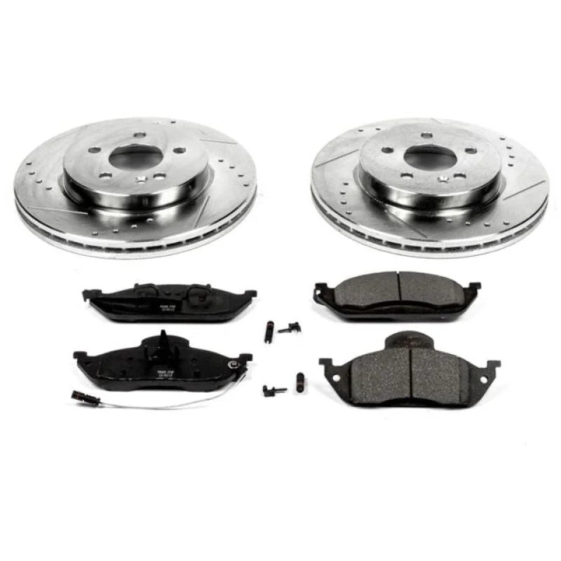 PowerStop Front Z23 Evolution Sport Brake Kit fits 1998-2003 Mercedes-Benz ML320 / 2003-2005 Mercedes-Benz ML350 / 1999 Me...