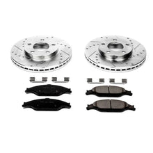 Load image into Gallery viewer, PowerStop Front Z23 Evolution Sport Brake Kit fits 1999-2004 Ford Mustang - Main Product View