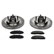 Load image into Gallery viewer, PowerStop Front Z23 Evolution Sport Brake Kit fits 2000 Ford F-150 / 2000-2003 Ford F-150 Harley-Davidson Edition / 2001-2...